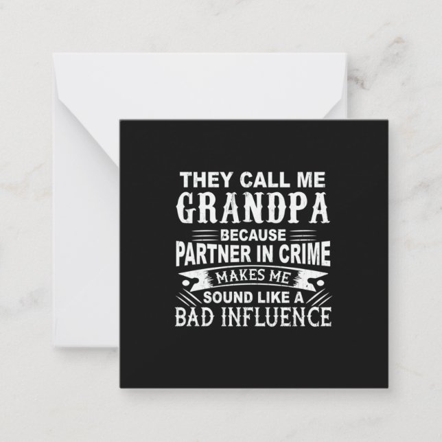 Father's Day They Call Me Grandpa Card (Front)