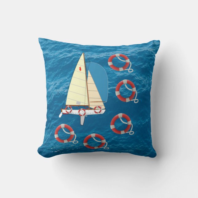 Father's Day Throw Pillow (Front)