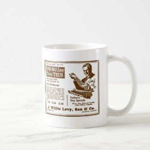 Father's Day Tie ad June 1928 Coffee Mug