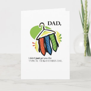 Father's Day Ties Card
