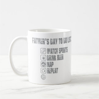 Father's Day To Do List Coffee Mug