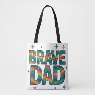 Father's day tote bag