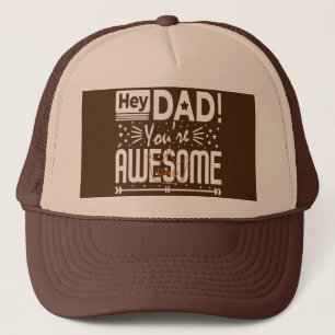 Father's day trucker hat