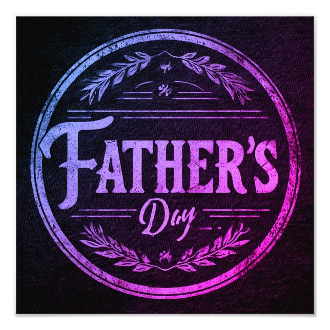 Father's Day Wall Art (Front)