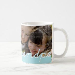 Father's Day "We Love Grandpa" Mug with Photo