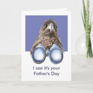 Father's Day Wonderful Birdwatching Dad Humour Card