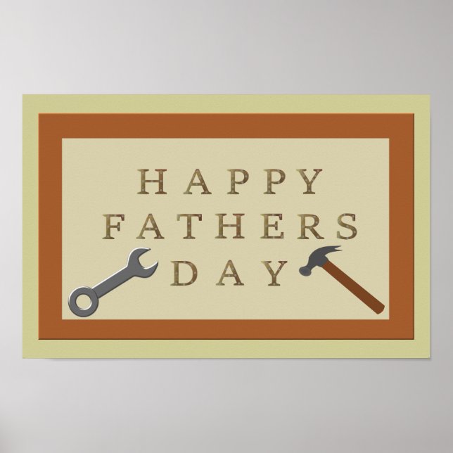 Fathers Day Wooden Sign (Front)