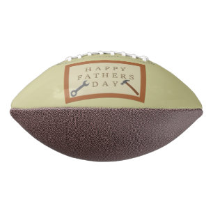 Fathers Day Wooden Sign American Football
