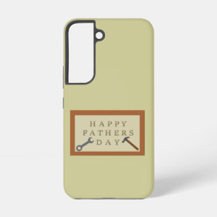 Fathers Day Wooden Sign Samsung Galaxy Case