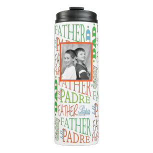 Father's Day Wording  Thermal Tumbler