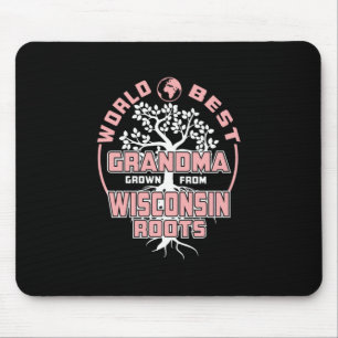 Father's Day   World Best Grandma Mouse Mat
