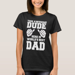 Father's Day  Worlds Best Cool Papa  1 T-Shirt