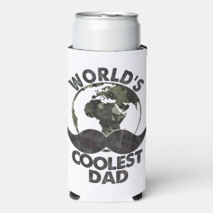 Father's Day World's Coolest Dad Seltzer Can Cooler
