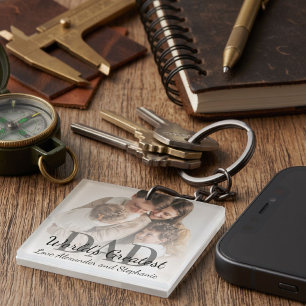 Father's Day World's Greatest Dad with Photo Key Ring