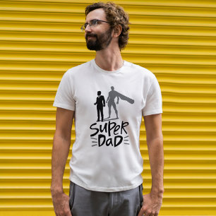 Fathers Gifts for Dad   Super Dad   Father’s Day  T-Shirt