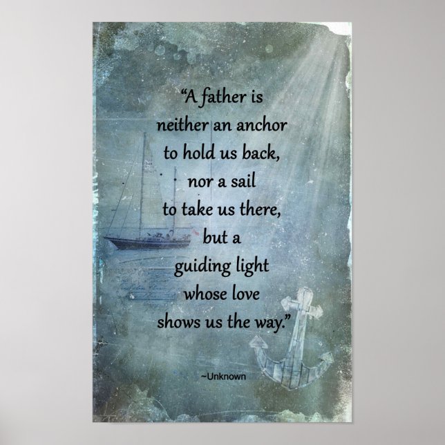 Father's Guiding Light poster (Front)