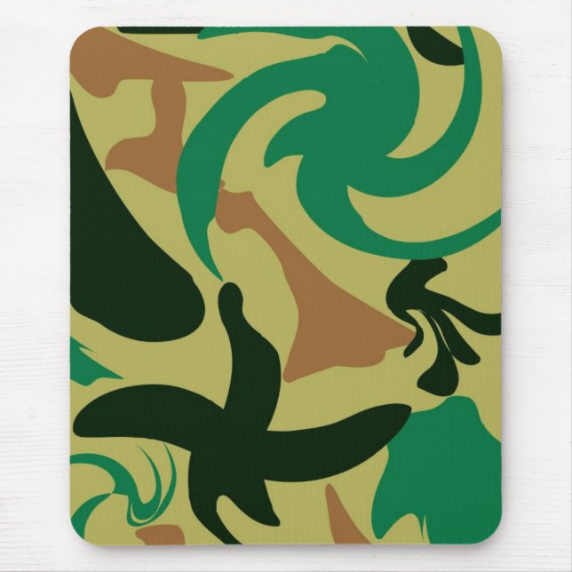 Fatigue Design Mouse Mat (Front)