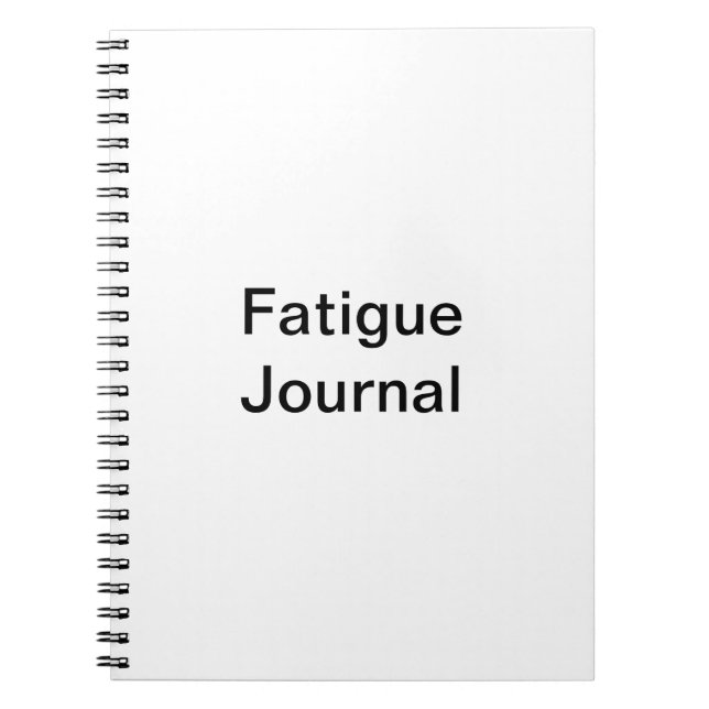 Fatigue Journal (Front)