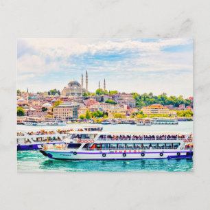 Fatih district postcard
