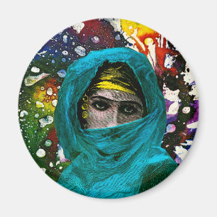 Fatima by Michael Moffa Magnet