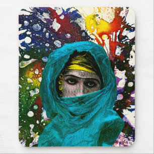 Fatima by Michael Moffa Mouse Mat