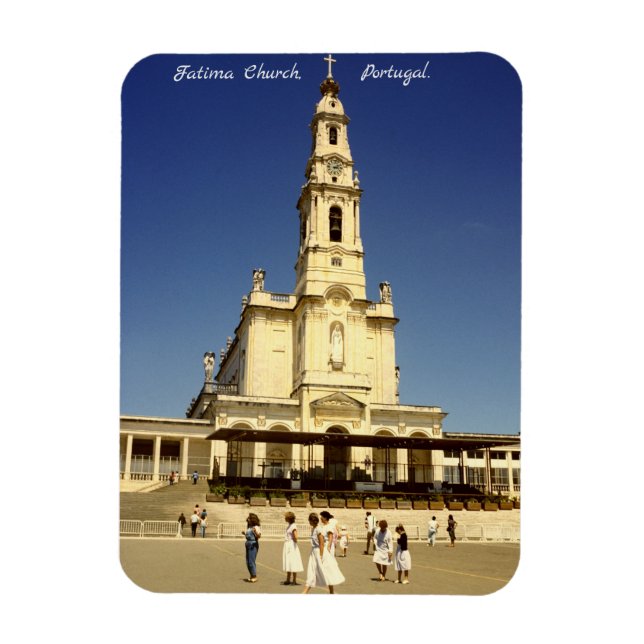 Fatima Church Portugal Magnet (Vertical)