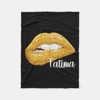 Fatima - First Name Gift Sleeveless Fleece Blanket