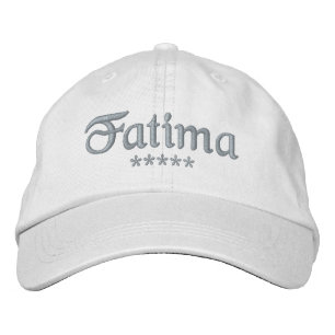 Fatima Name Embroidered Hat