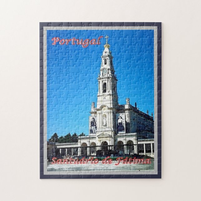 Fatima Shrine - Portugal - Jigsaw Puzzle (Vertical)