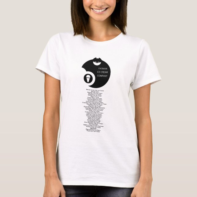 Fatman Ice Cream Company Staff T-Shirt (Front)