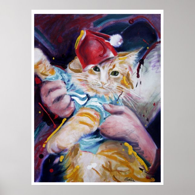 Fatso, Keyboard Cat practice pose Poster (Front)