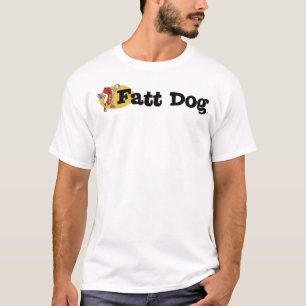 Fatt Dog Logo Tee (front side only)