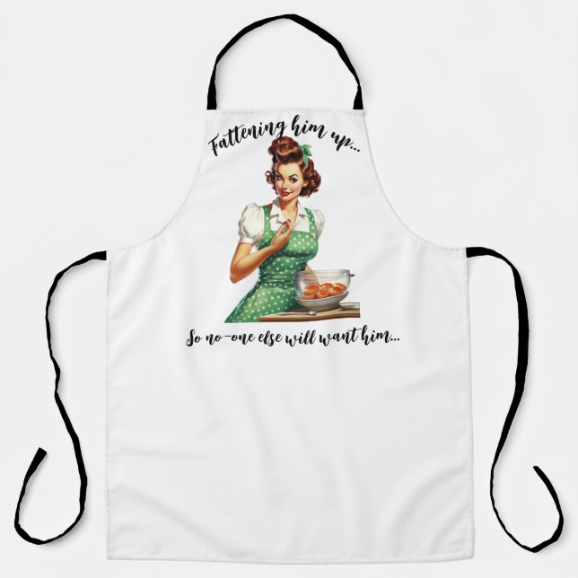 fattening him up... apron (Front)