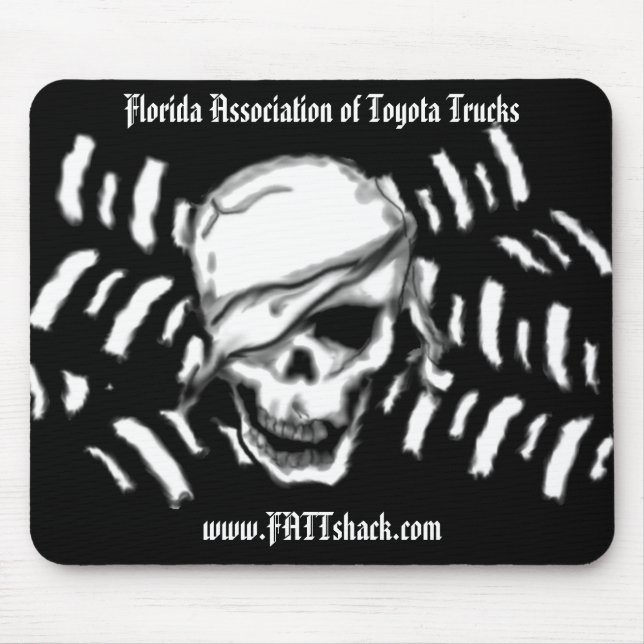 FATTpad Pirate Mouse Mat (Front)