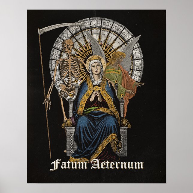Fatum Aeternum - Gothic Design Poster (Front)