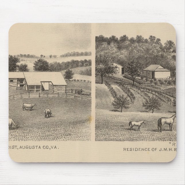 Fauber, Randolph, Dudley, Mish residences Mouse Mat (Front)