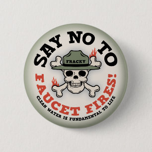 Faucet Fires 6 Cm Round Badge