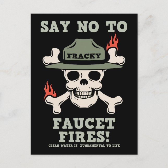 Faucet Fires Postcard (Front)