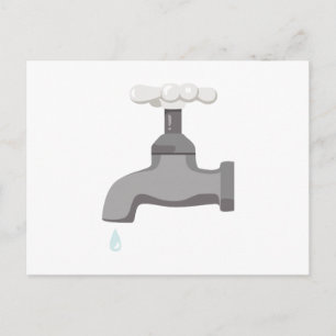 Faucet Postcard