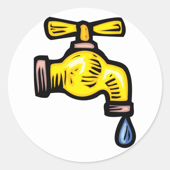 Faucet Stickers | Zazzle.co.uk