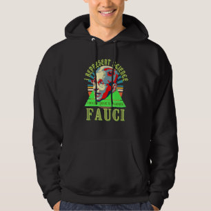 Fauci Represent Science Wizard Anti Liberal Mask F Hoodie