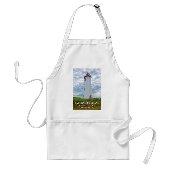 Faulkners Island Lighthouse, Connecticut Standard Apron (Front)