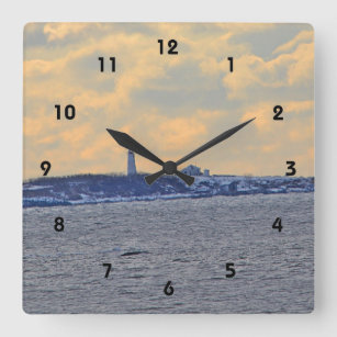 Faulkner's Island Wall Clock