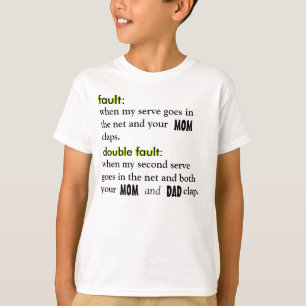 FAULT by Lake Tennis T-Shirt