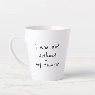 Faults Latte Mug