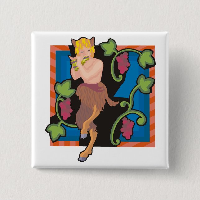 Faun 15 Cm Square Badge (Front)