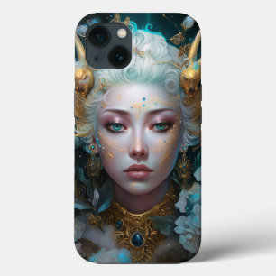 Faun Elf Woman Fantasy Art iPhone 13 Case
