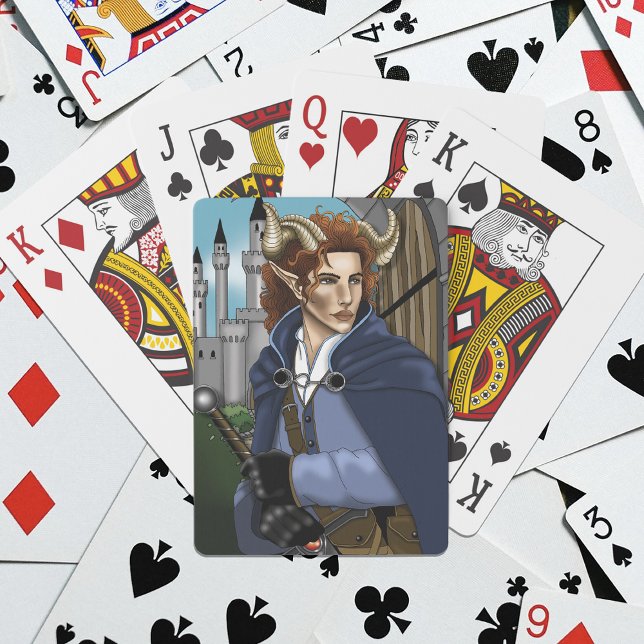 Faun Horned Fae Fantasy  Playing Cards (Creator Uploaded)