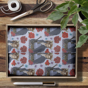 Faun Horned Fae Fantasy Tissue Paper