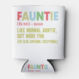 Fauntie auntie can cooler